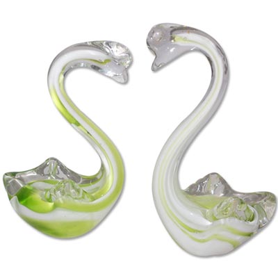 "Crystal Couple Swan -290-code001 - Click here to View more details about this Product